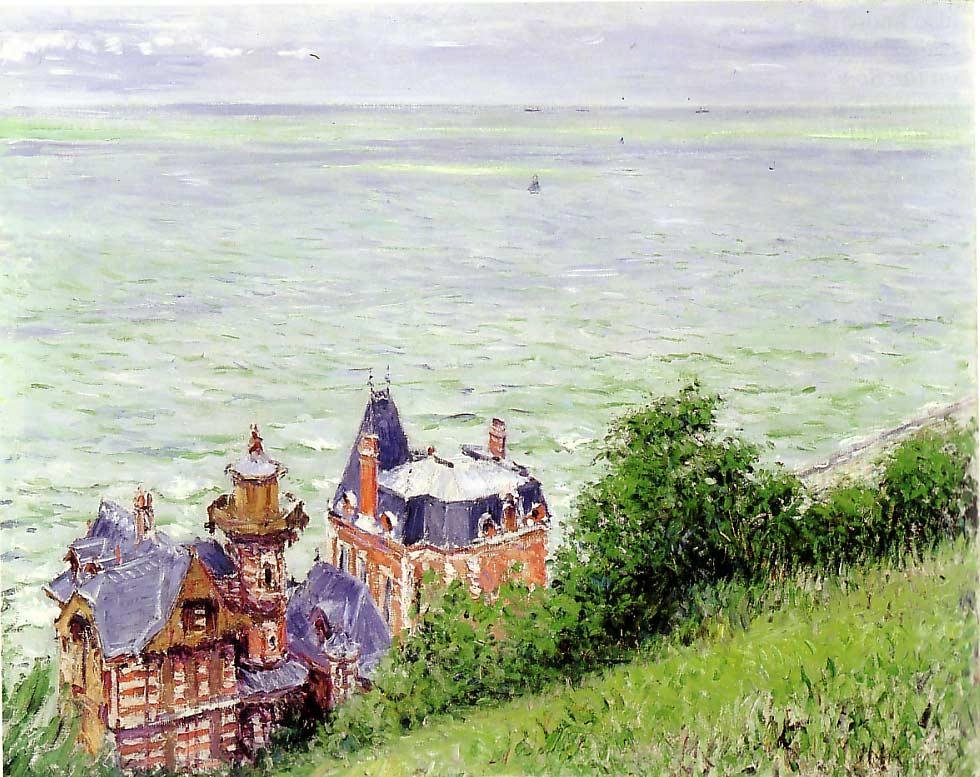 Villas à Trouville - Gustave Caillebotte