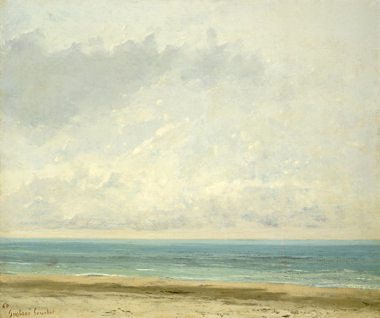 Mer calme, 1866 - Gustave Courbet