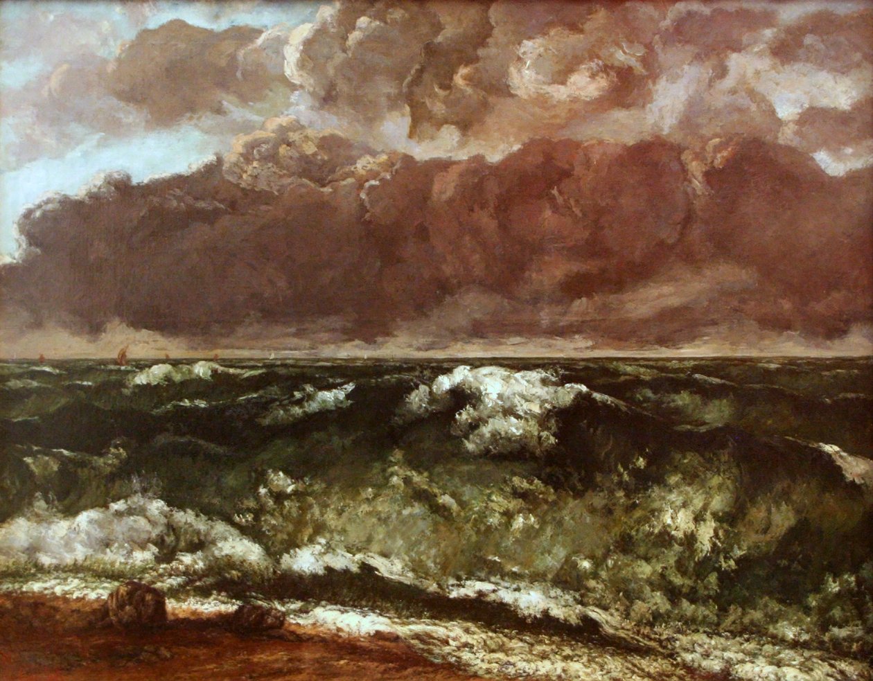 La Vague - Gustave Courbet