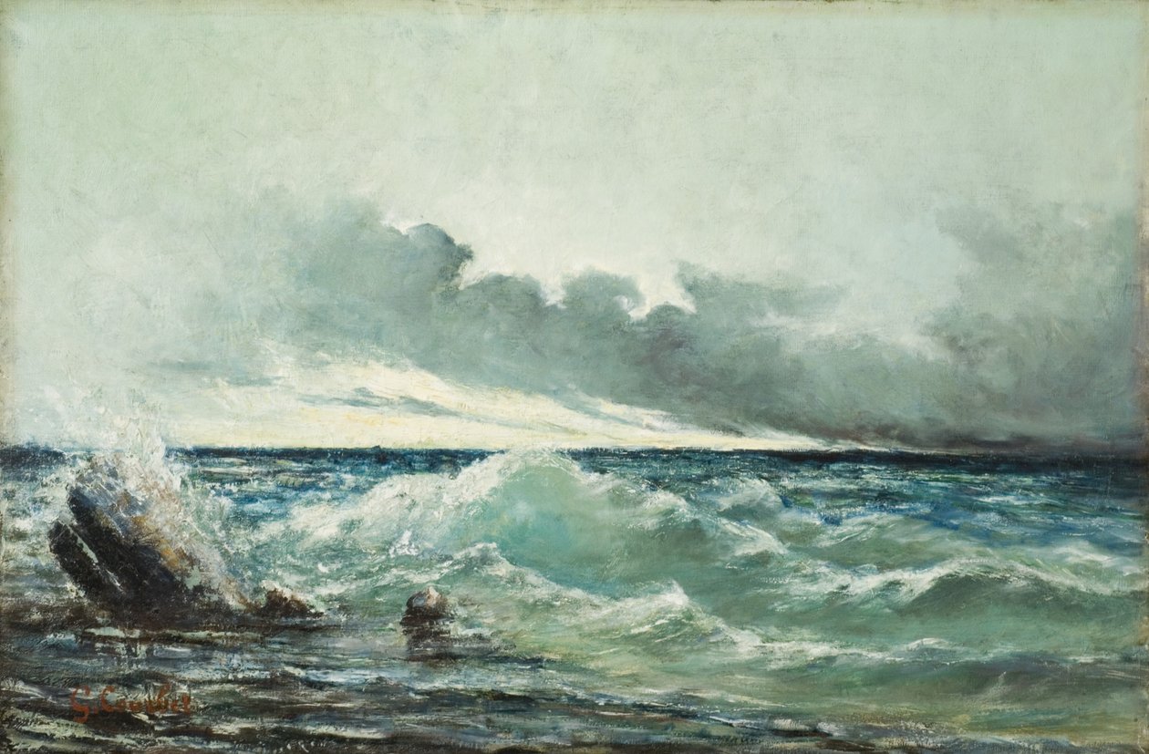 La Vague - Gustave Courbet