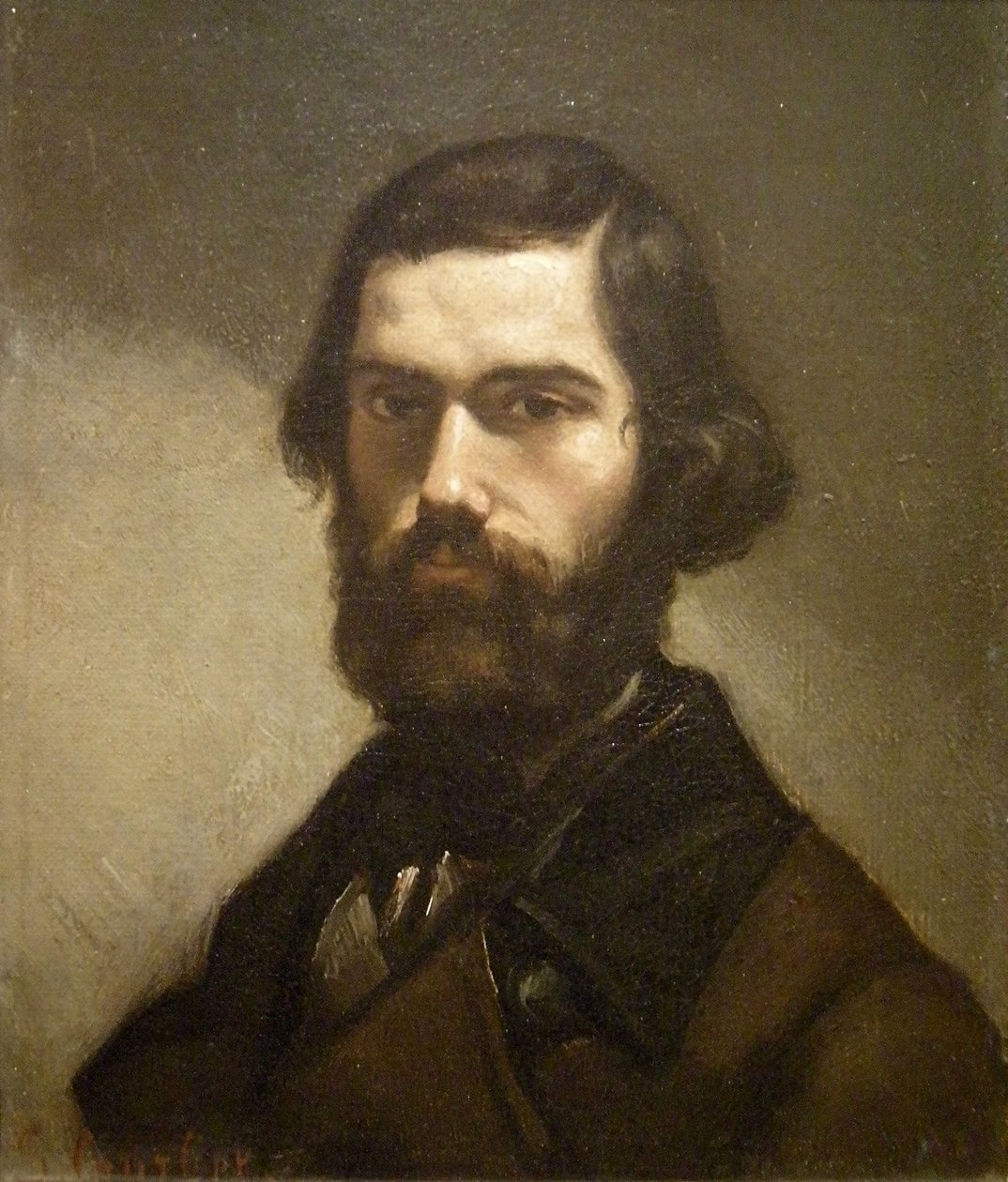 Portrait de Jules Vallès - Gustave Courbet