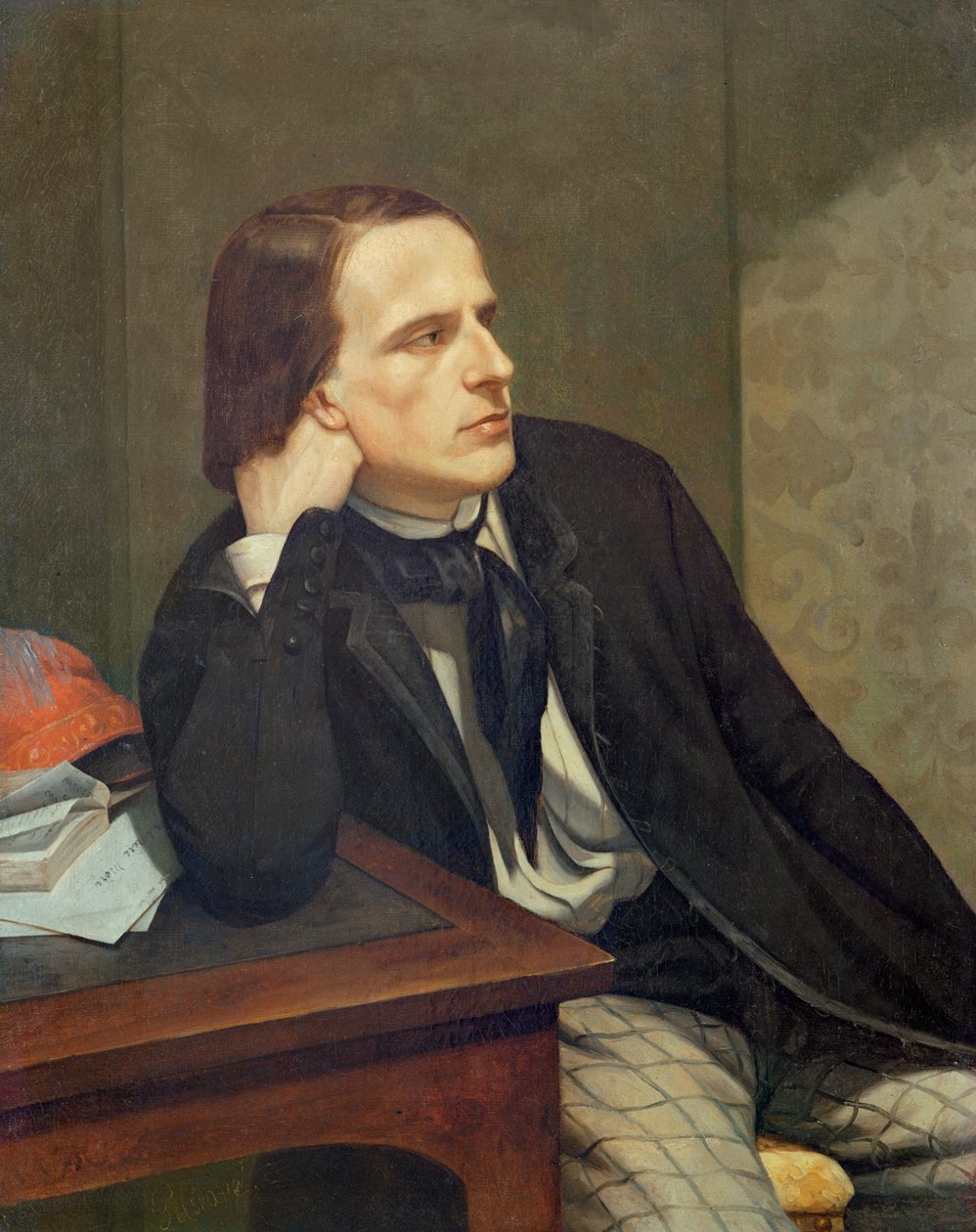 Portrait de Paul Ansout, 1844 - Gustave Courbet
