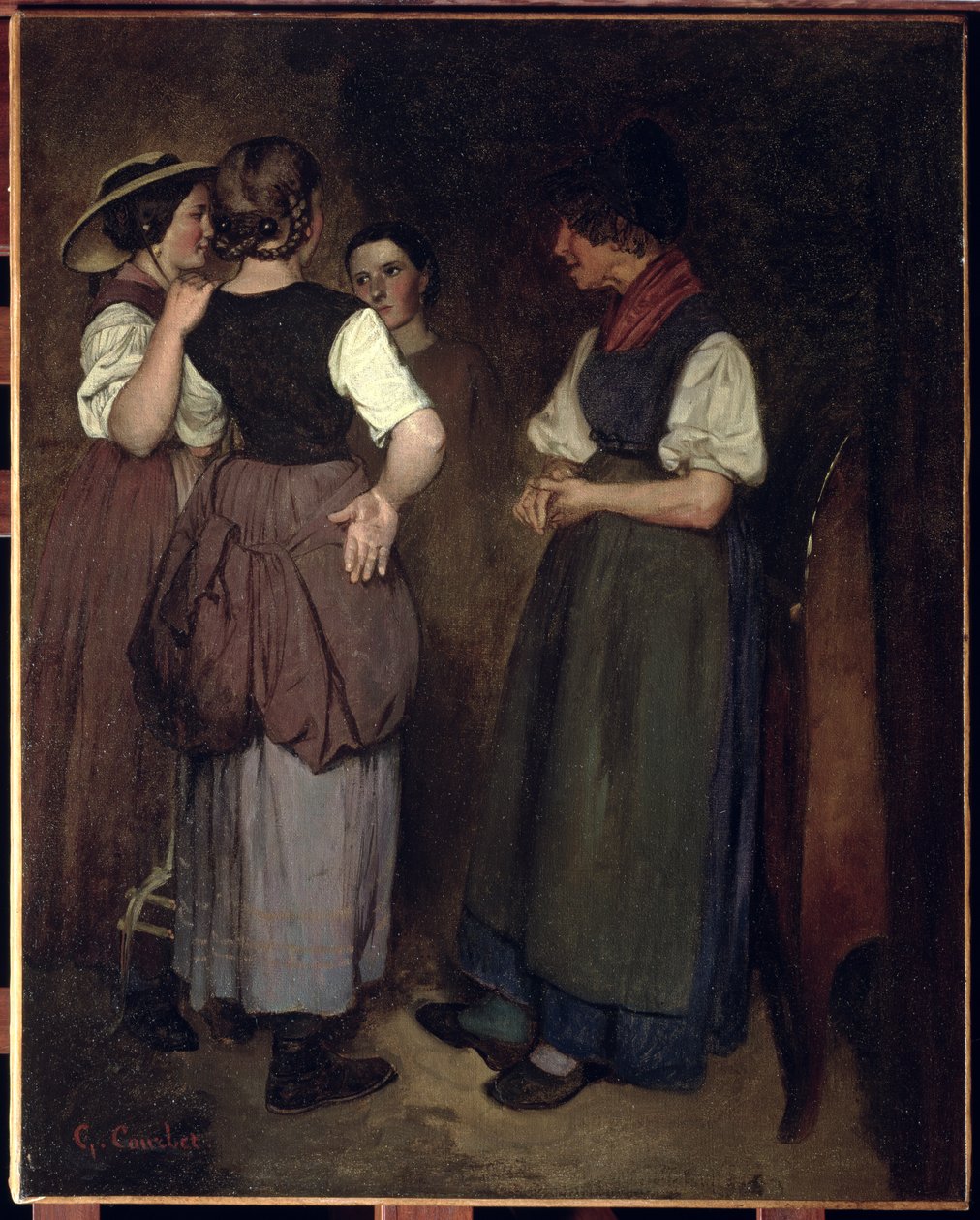 Les histoires de Grand-mère Salvan, 1847 - Gustave Courbet