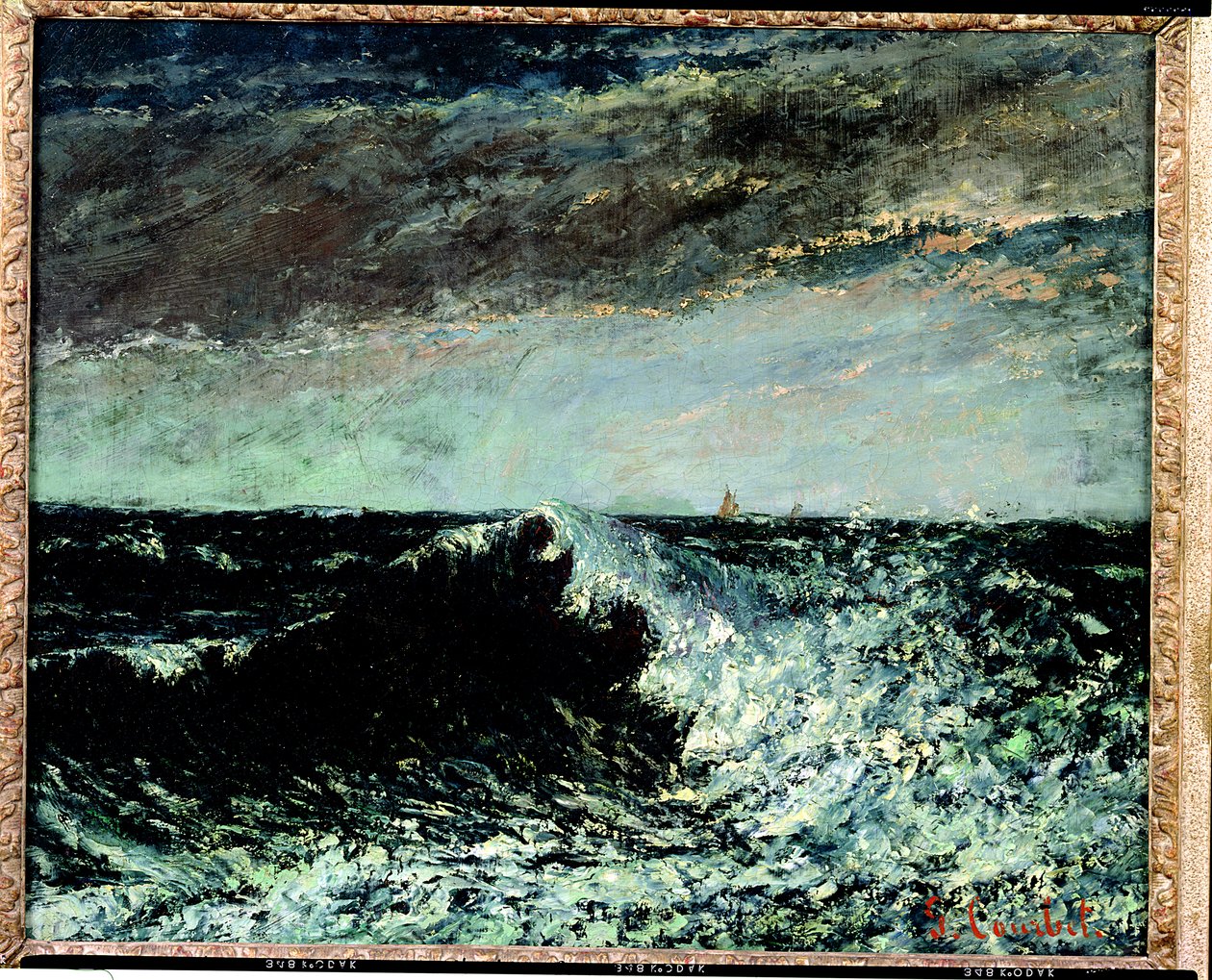 La Vague - Gustave Courbet