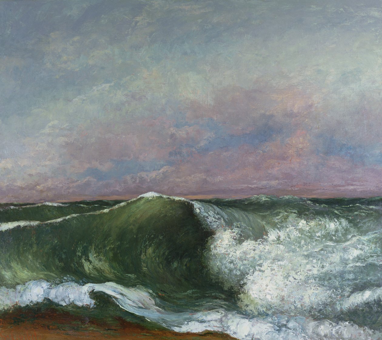 La Vague, 1870 - Gustave Courbet