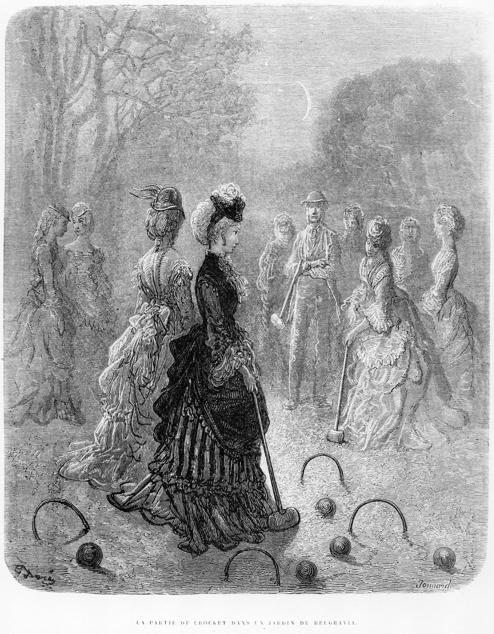 Une Partie de Croquet, du chapitre 