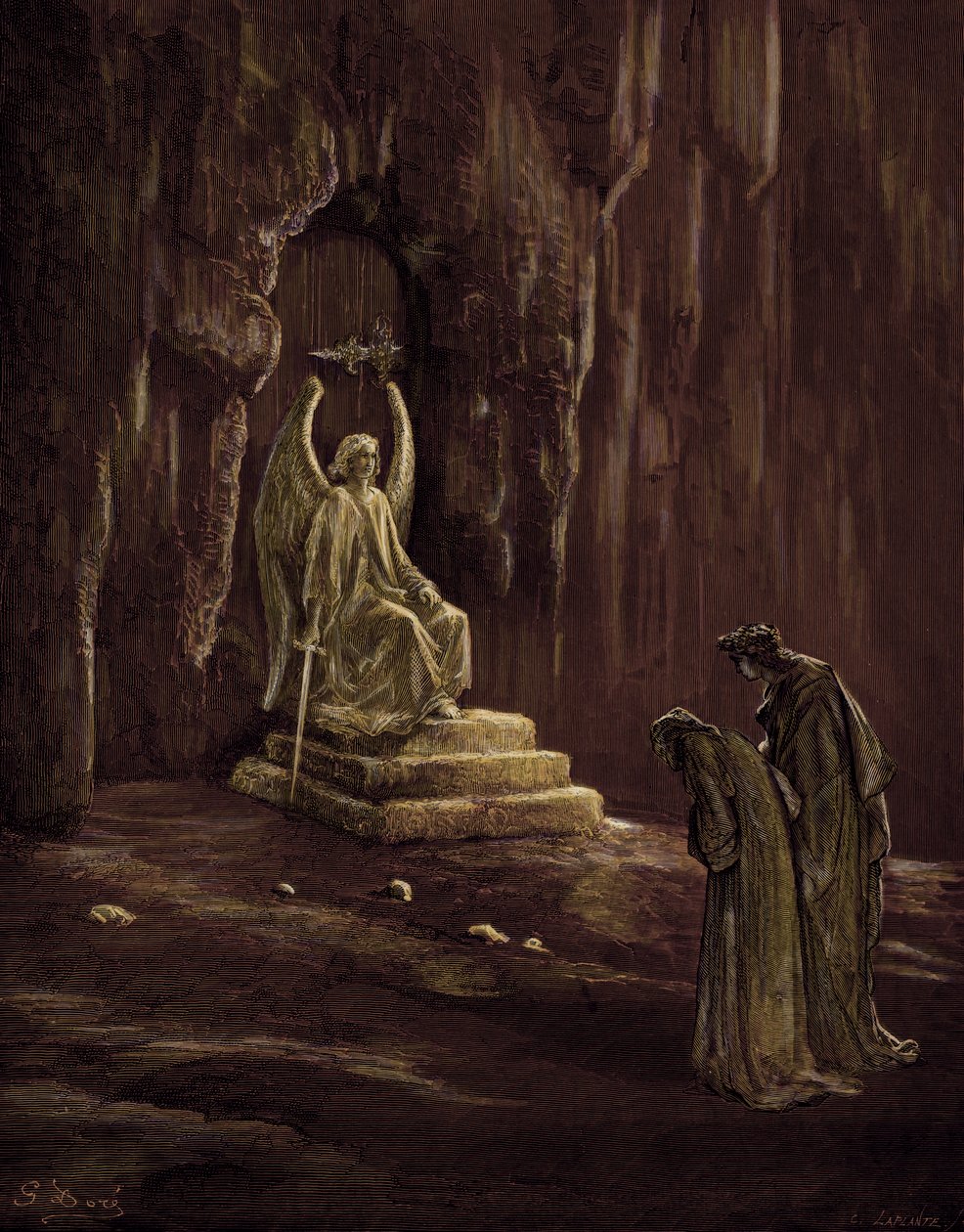 Le Purgatoire de Dante - Gustave Dore