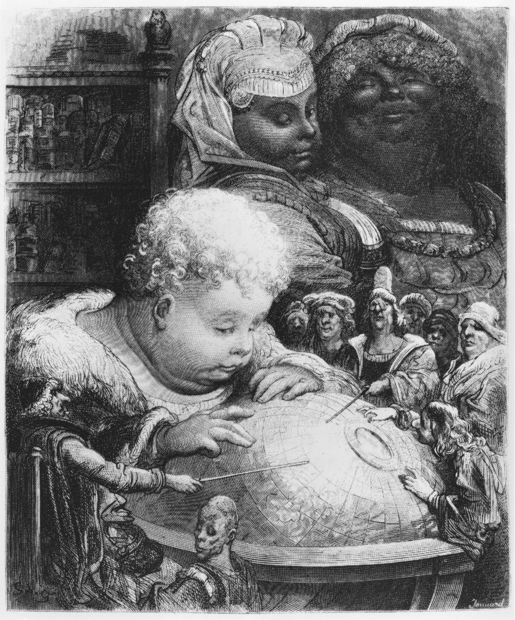 Éducation de Gargantua, illustration de 