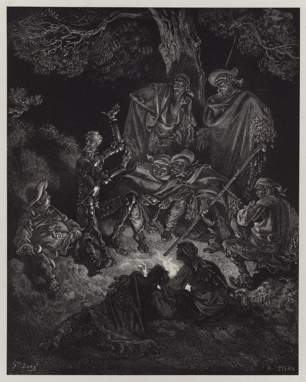 Illustration de Don Quichotte de la Manche - Gustave Dore