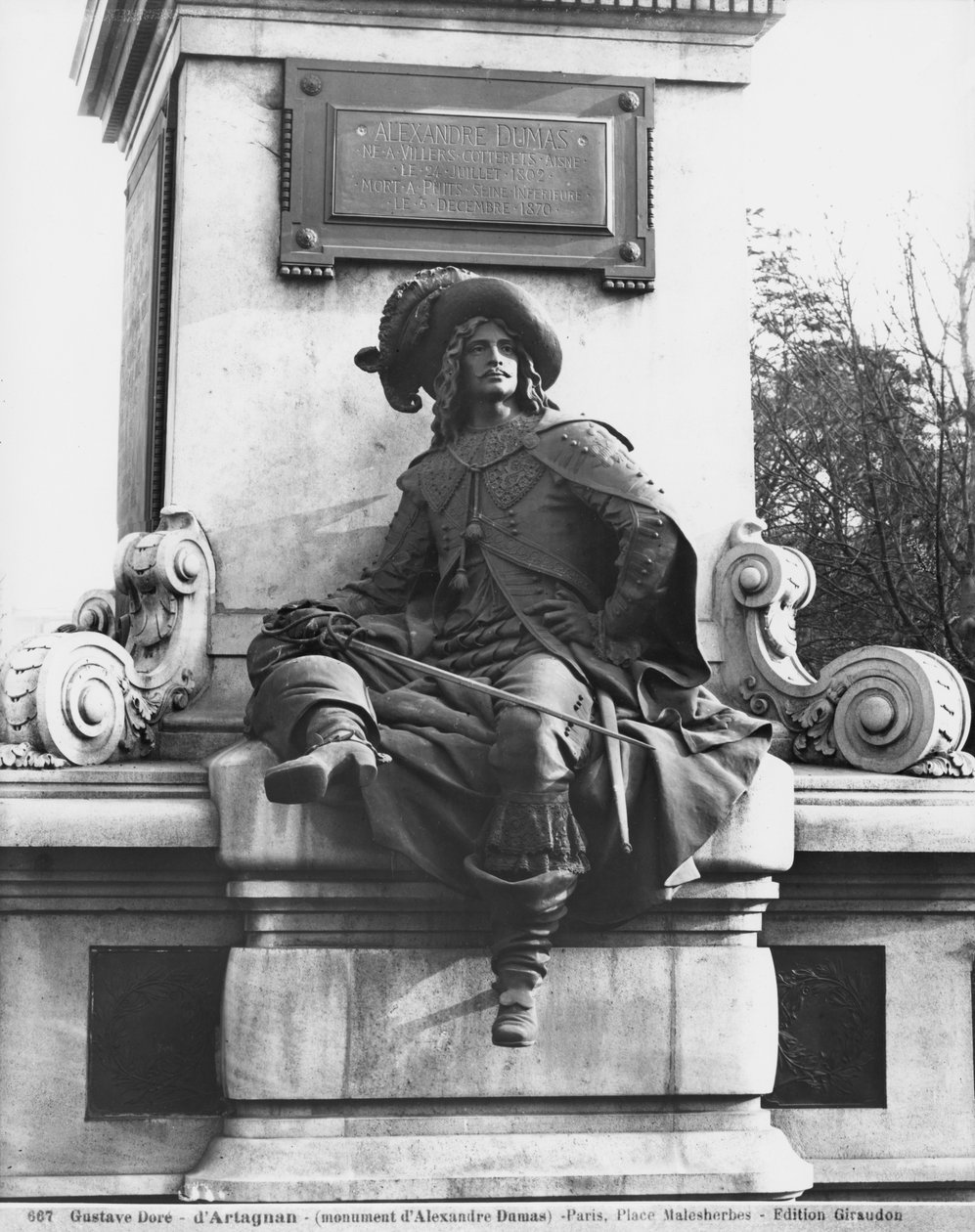 Monument à Alexandre Dumas Père, d