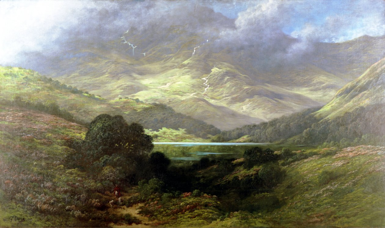 Hautes terres écossaises - Gustave Dore
