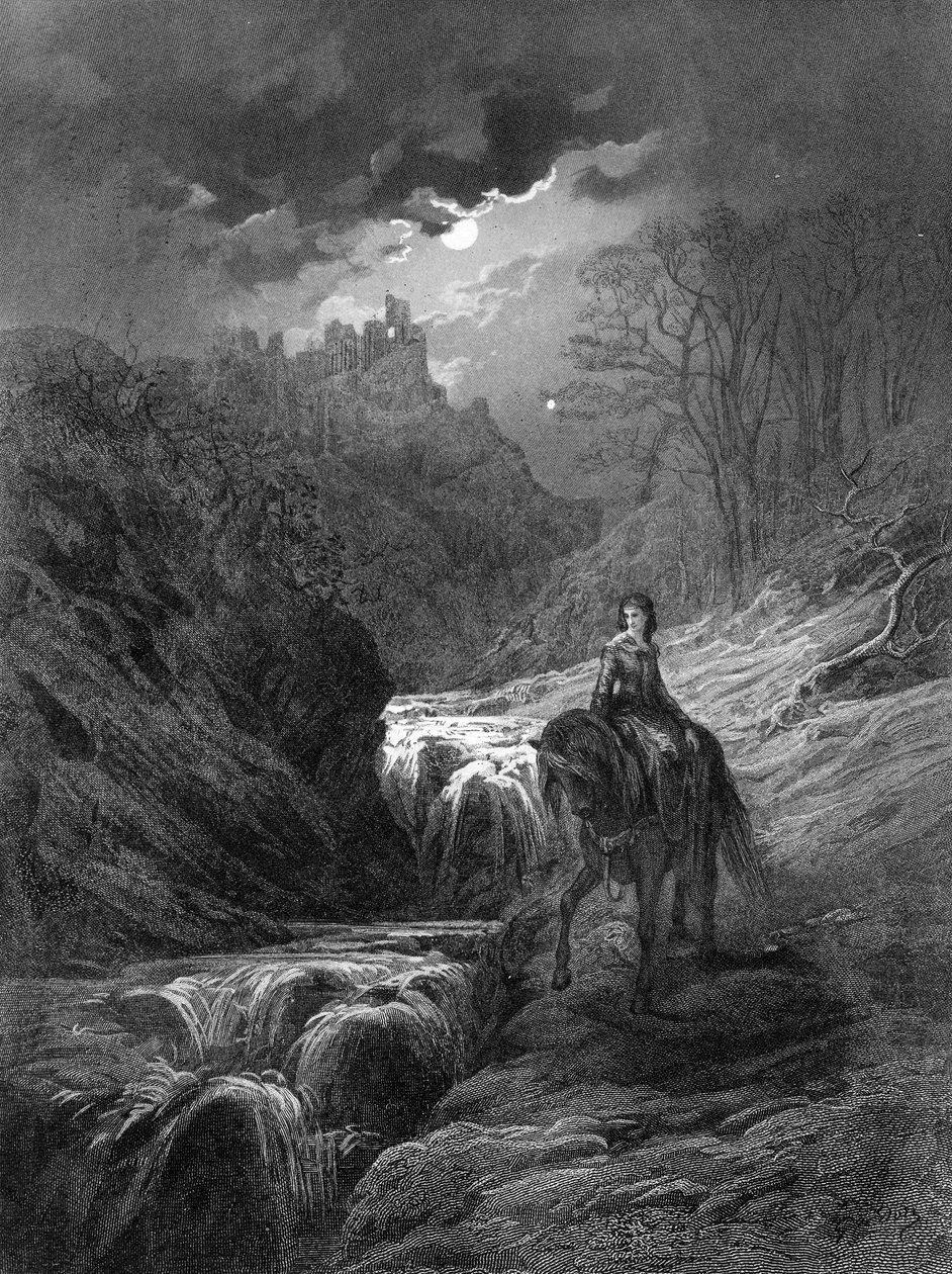 La Balade au Clair de Lune, illustration de 