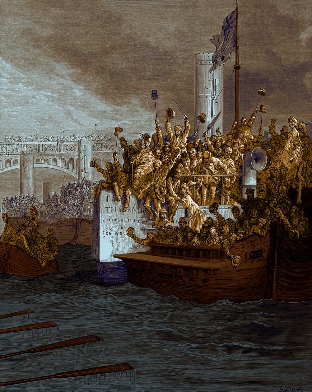 La Course par Gustave Doré - Gustave Dore
