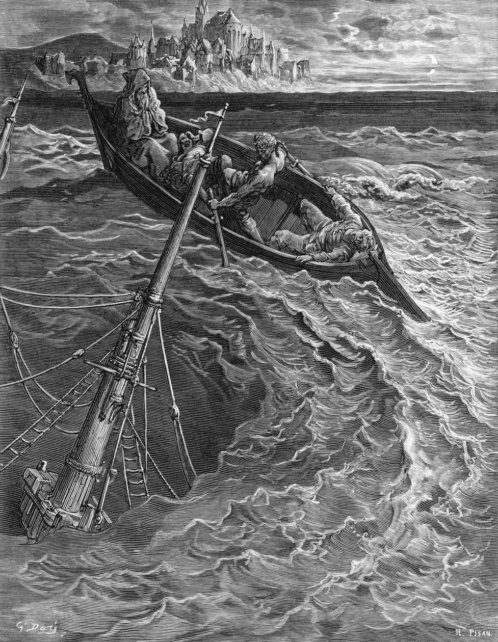 Le navire coule mais le marin est sauvé par le pilote et l