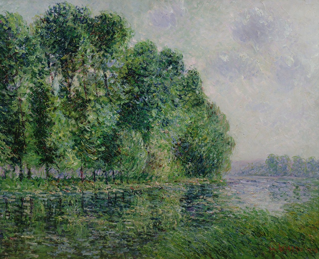 Paysage au bord de la mer - Gustave Loiseau