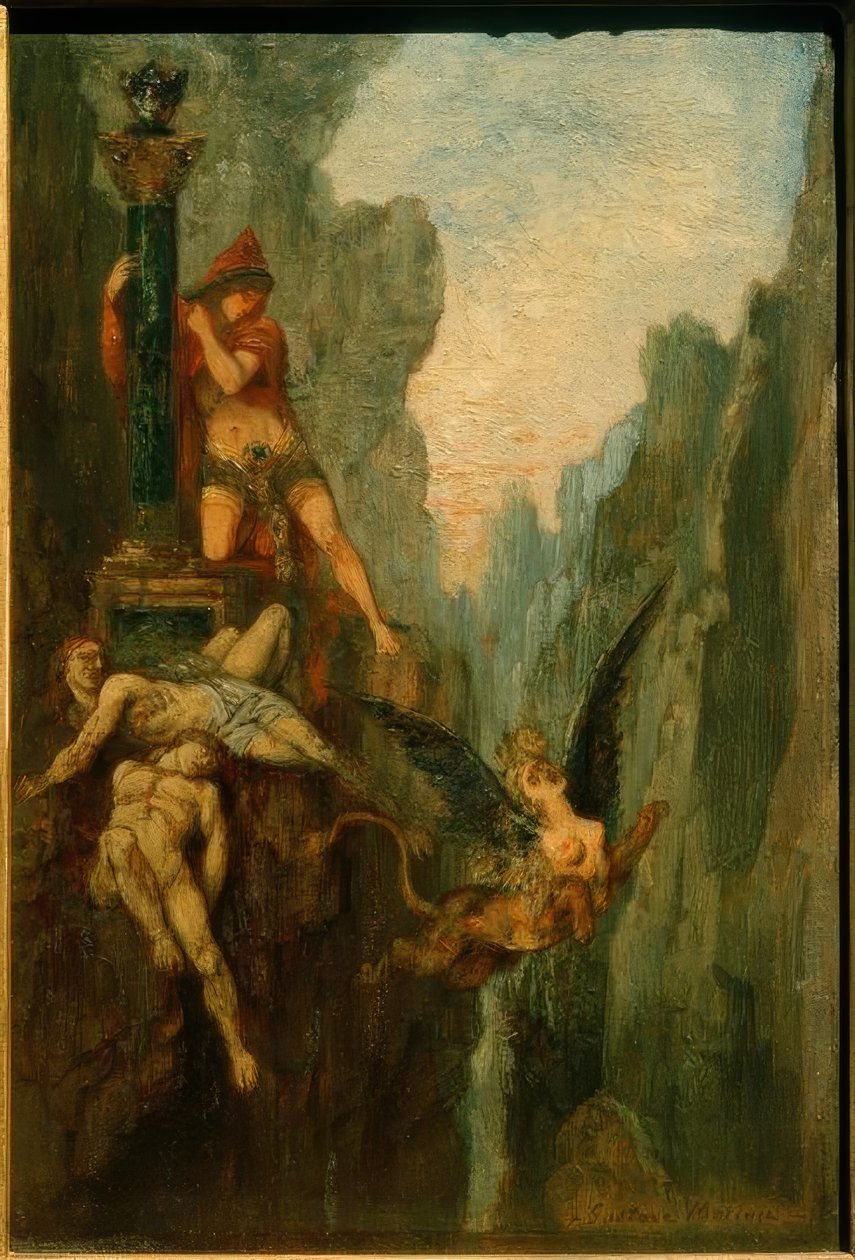 Le sphinx déchiffré - Gustave Moreau