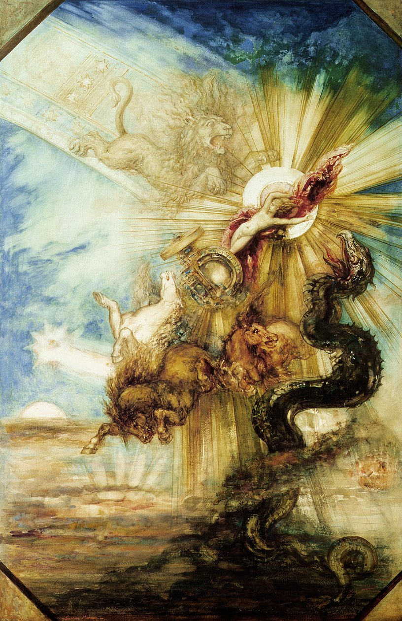 La chute de Phaéton - Gustave Moreau