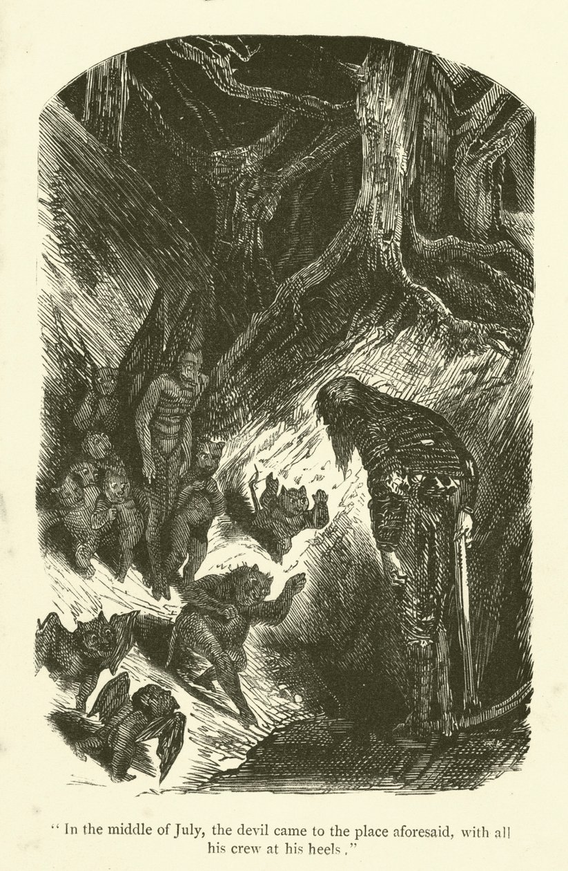 Illustration pour les œuvres de Rabelais - Gustave after Dore