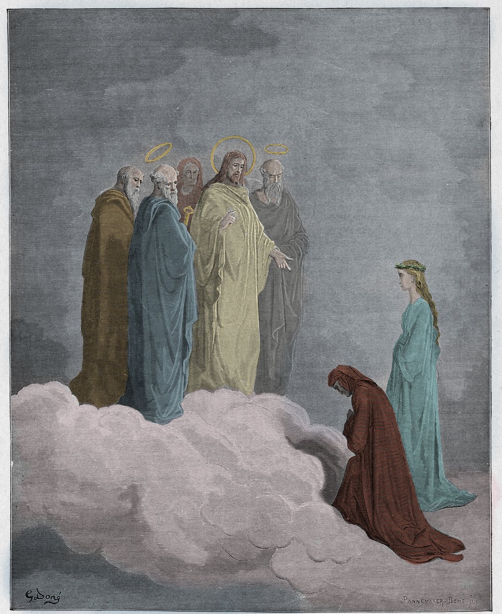 Paradis, Chant 26 : Saint Jean examine Dante sur l
