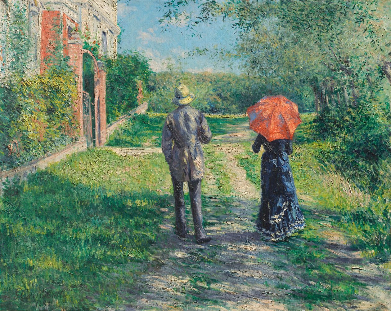 Chemin montant, 1881 - Gustave Caillebotte