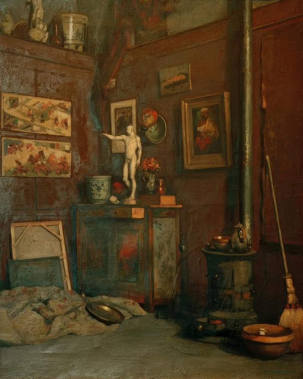 Intérieur d’atelier - Gustave Caillebotte