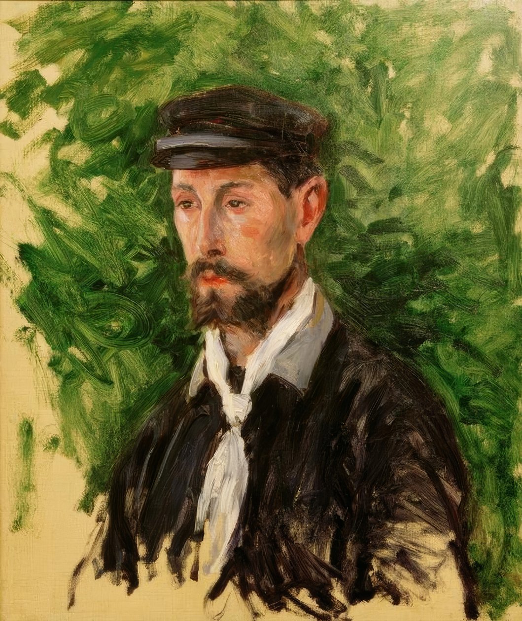 Portrait d’Eugène Lamy, en buste - Gustave Caillebotte
