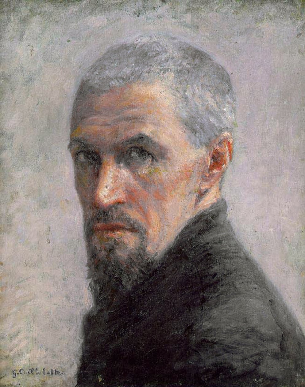 Autoportrait, vers 1889 - Gustave Caillebotte