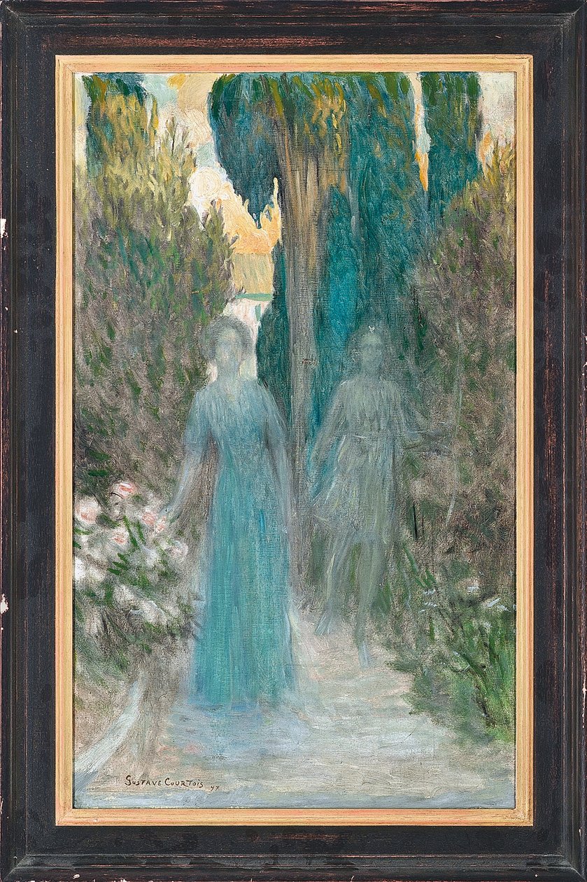 Diane et une servante, 1897 - Gustave Claude Etienne Courtois