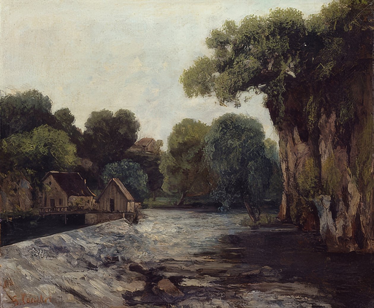 Le Moulin. 1866 - Gustave Courbet
