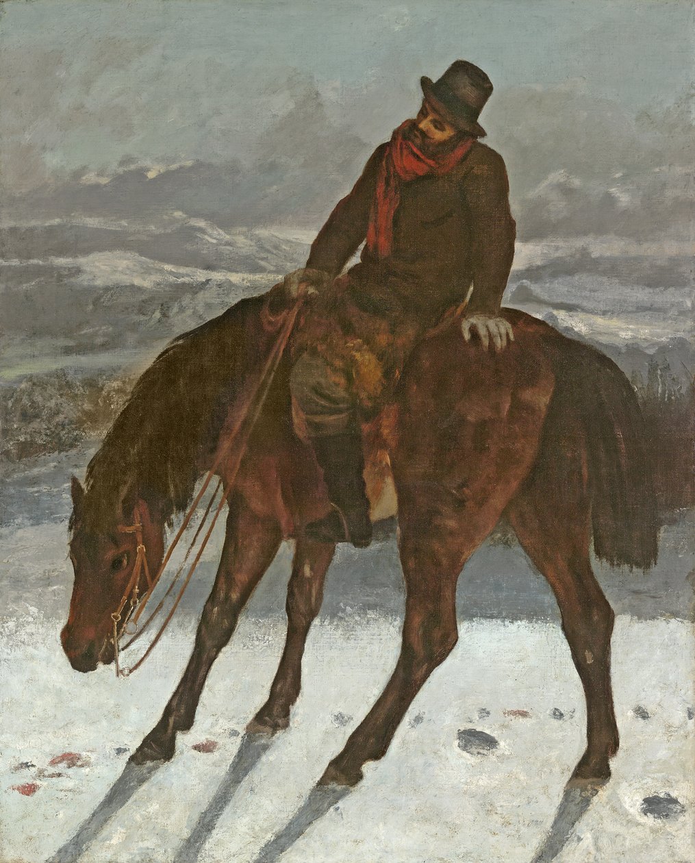 Chasseur à cheval, vers 1864 - Gustave Courbet