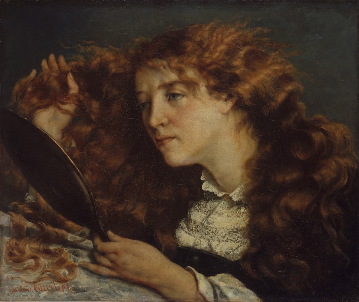 Jo, la belle Irlandaise, 1865-66 - Gustave Courbet