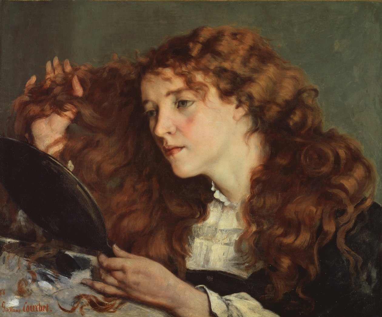 La Belle Irlandaise - Gustave Courbet