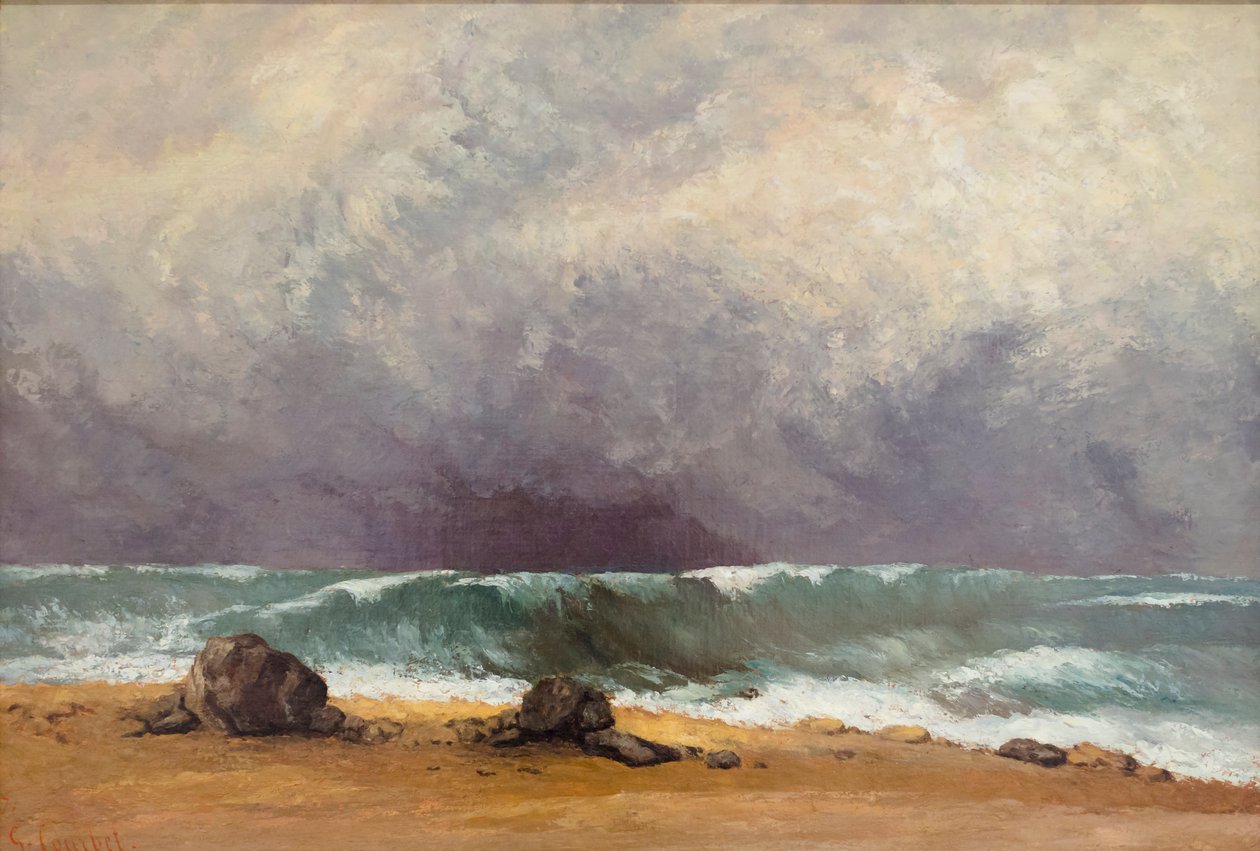 La Vague - Gustave Courbet