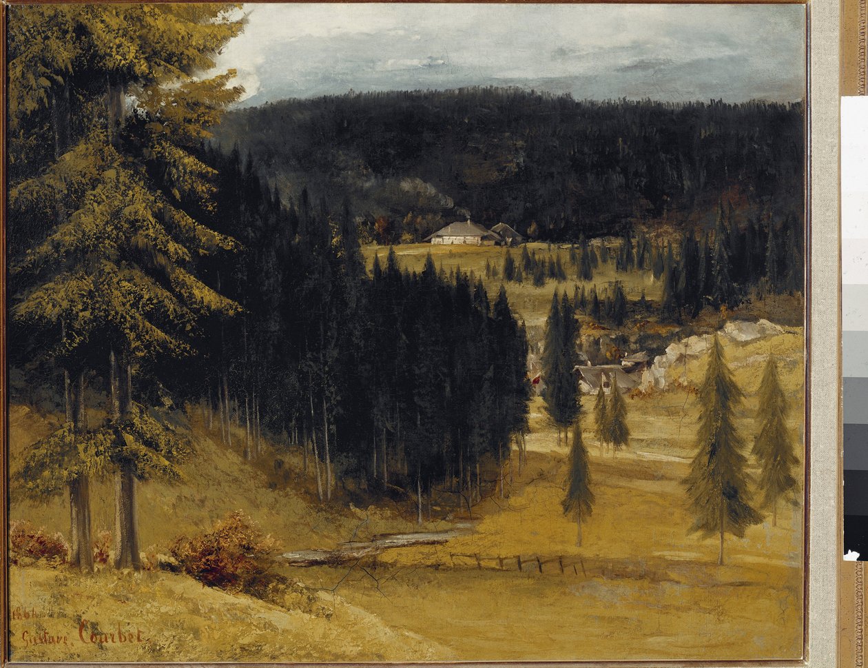 La ferme des Pussets - Gustave Courbet