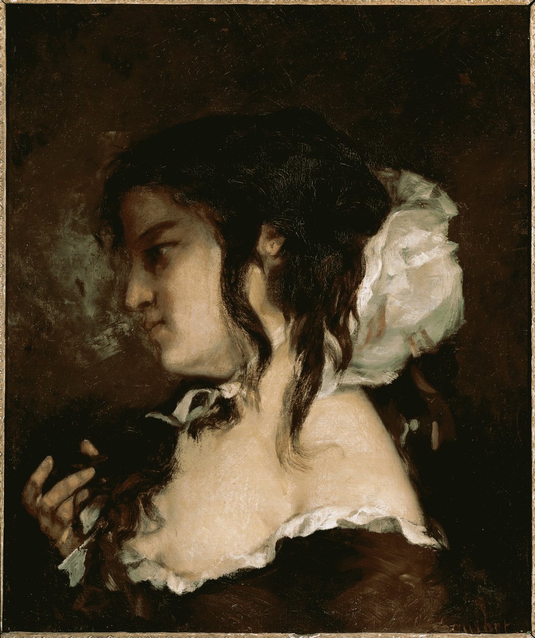 La réflexion - Gustave Courbet