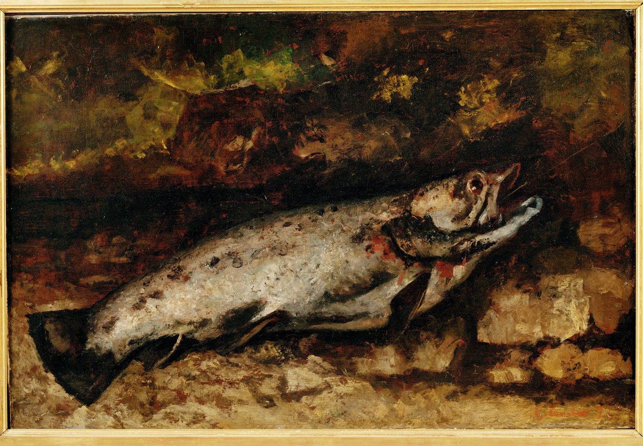 La truite - The trout … - Gustave Courbet