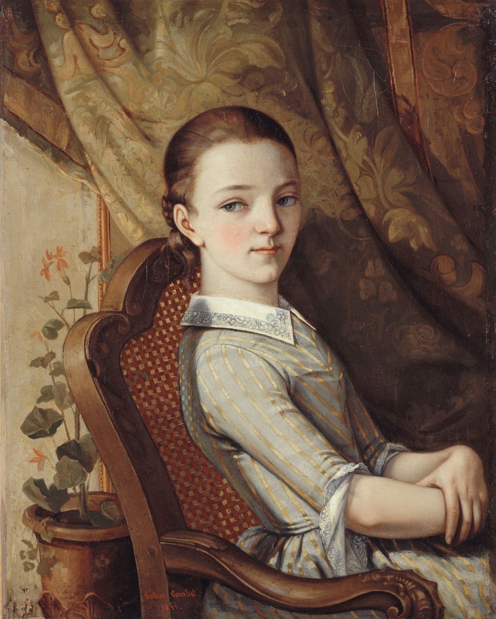 Portrait de Juliette Courbet - Gustave Courbet