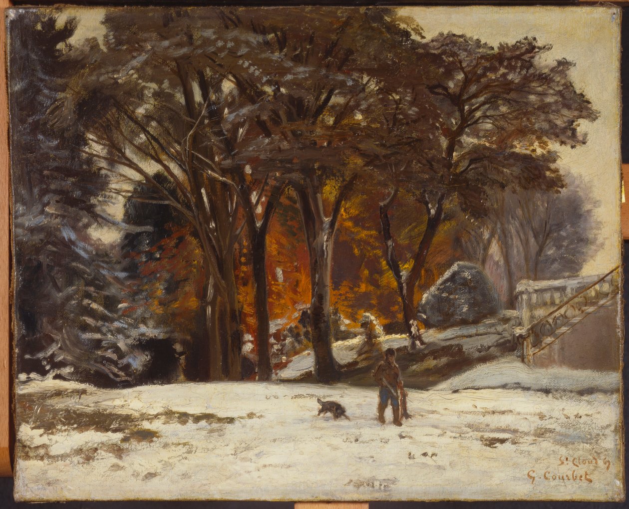 Le Braconnier, 1867 - Gustave Courbet