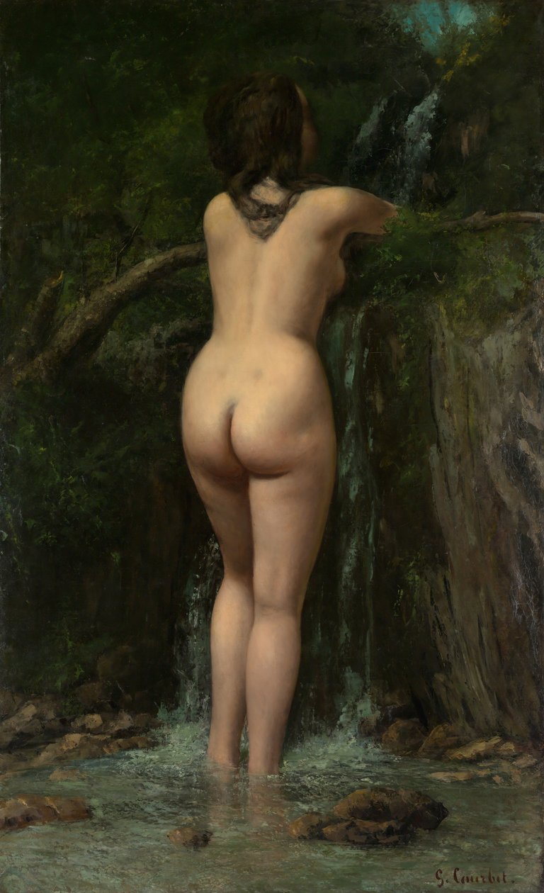 La Source, 1862 - Gustave Courbet