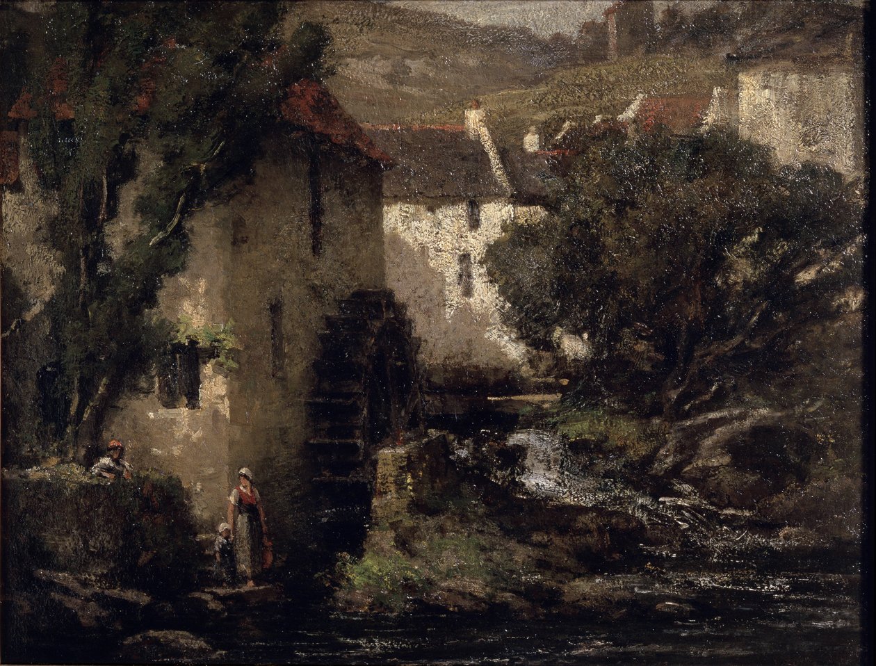 Moulin à eau - Gustave Courbet