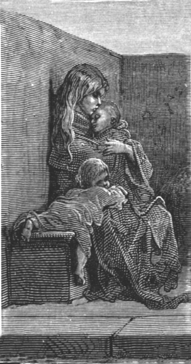 Un endroit froid pour se reposer - Gustave Dore