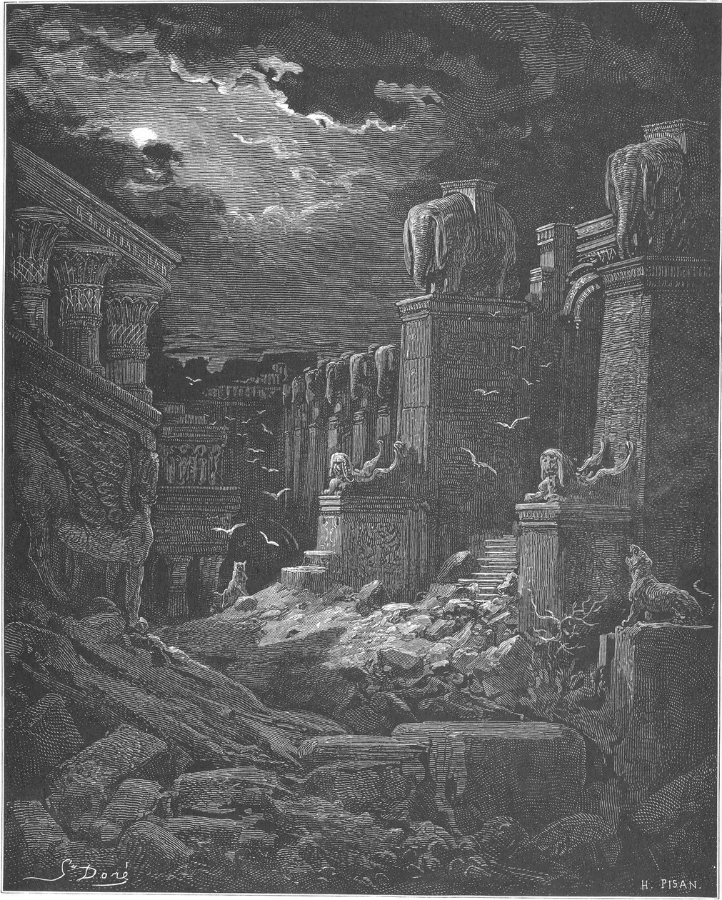 Babylone est tombée, 1897 - Gustave Dore