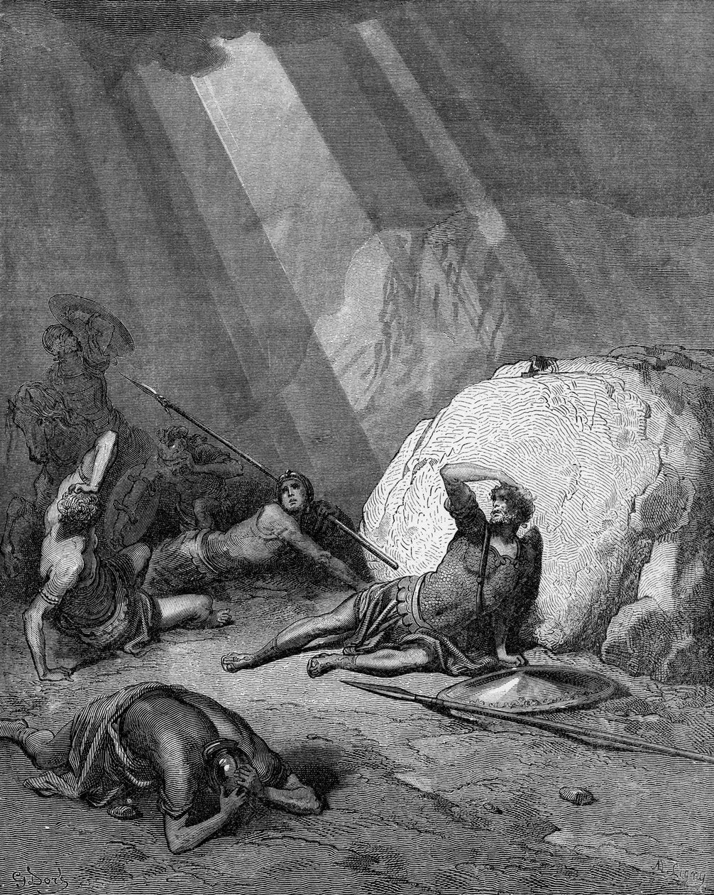 La conversion de Saul - Gustave Dore