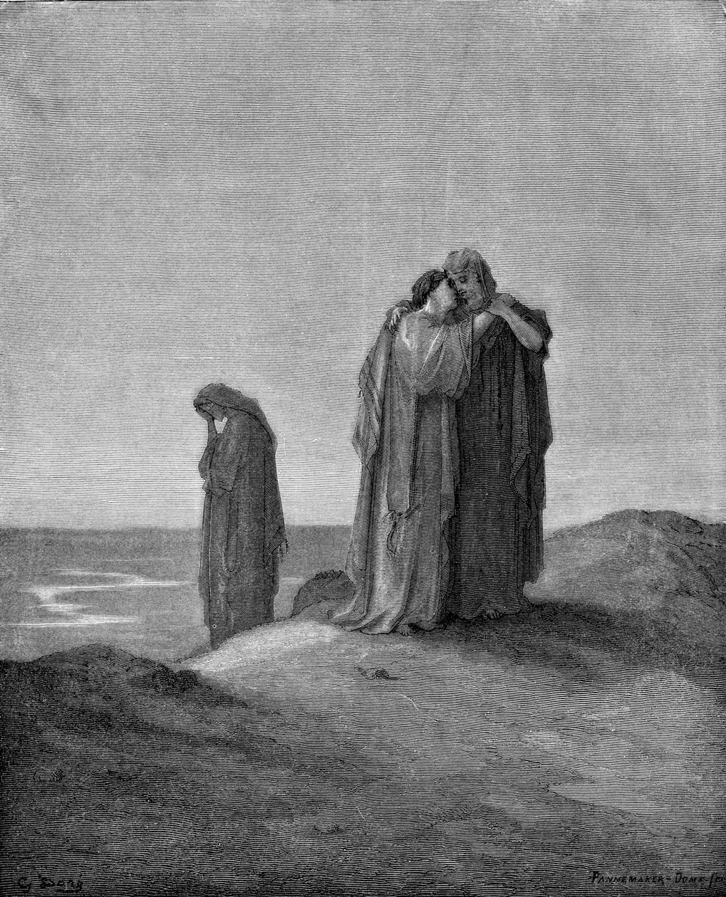 Naomi et ses belles-filles - Gustave Dore