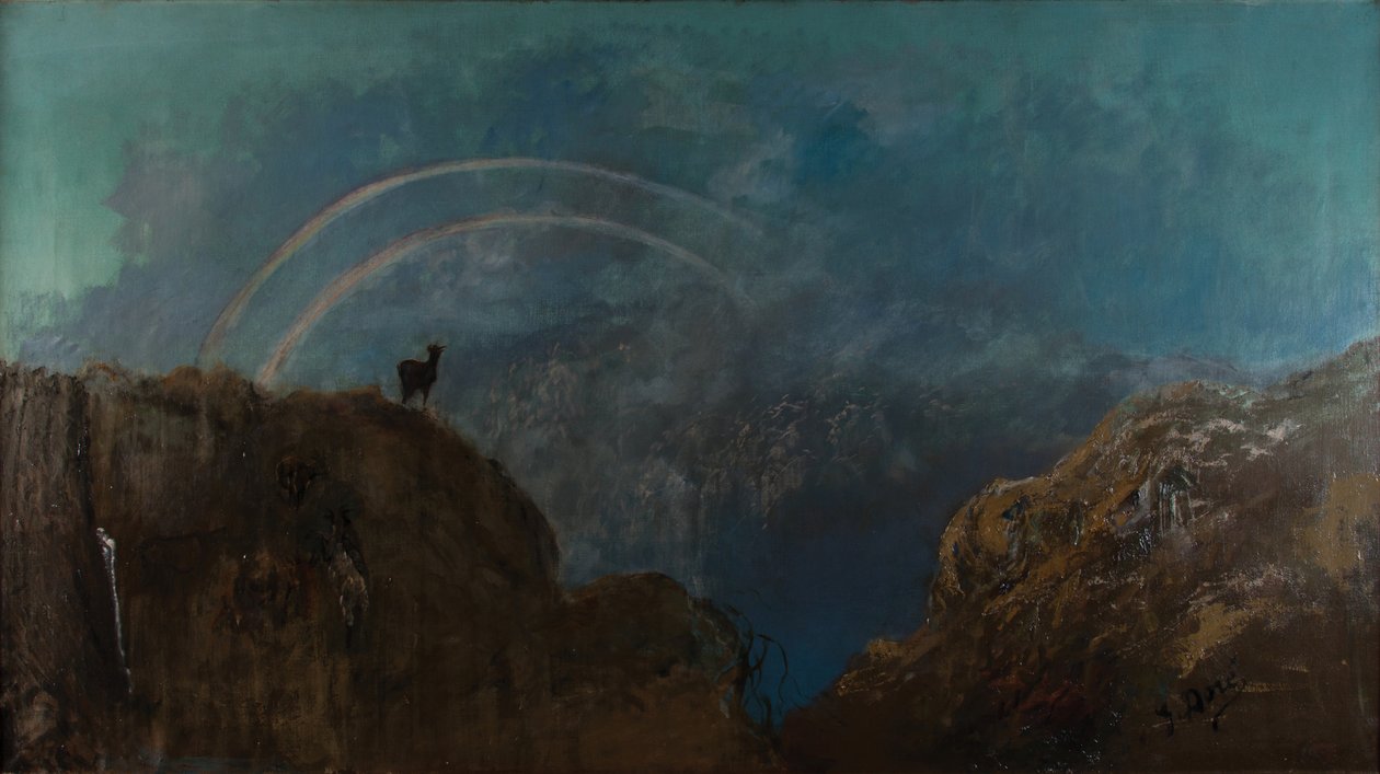 Paysage arc-en-ciel - Gustave Dore