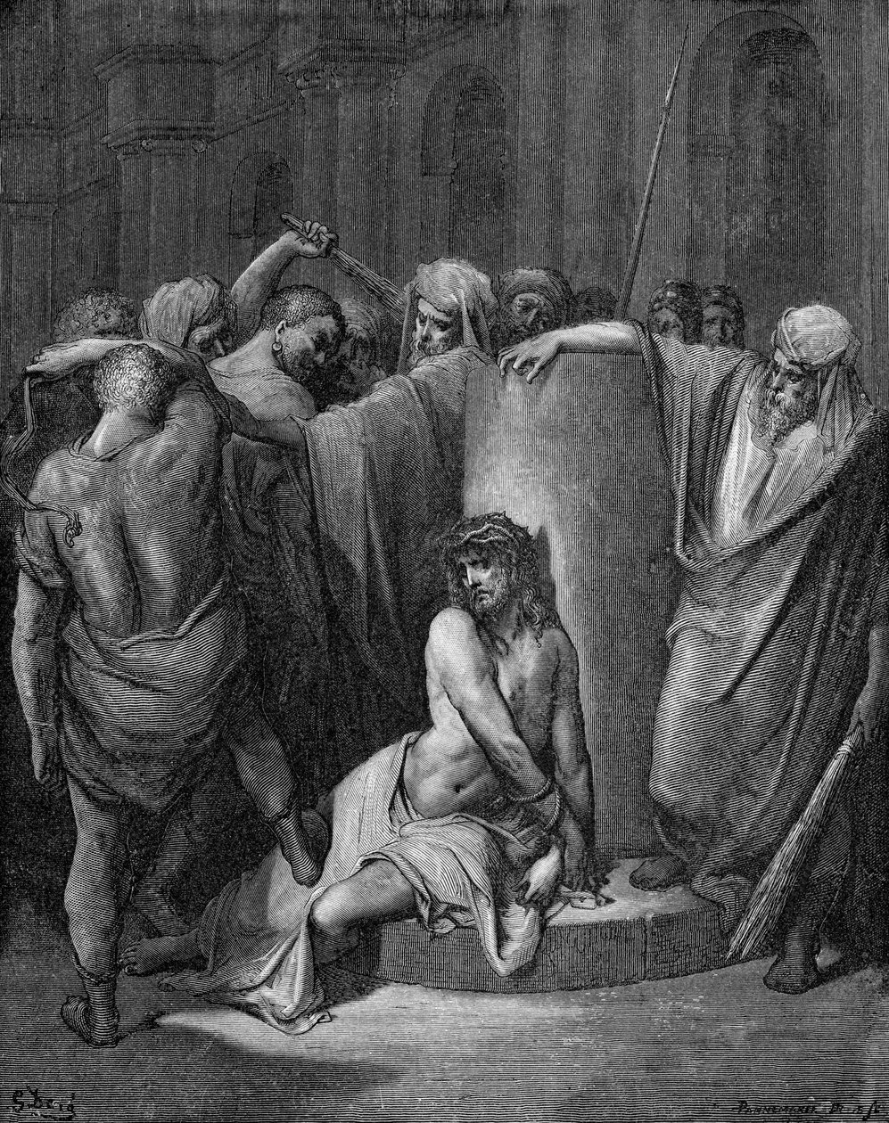La flagellation du Christ - Gustave Dore