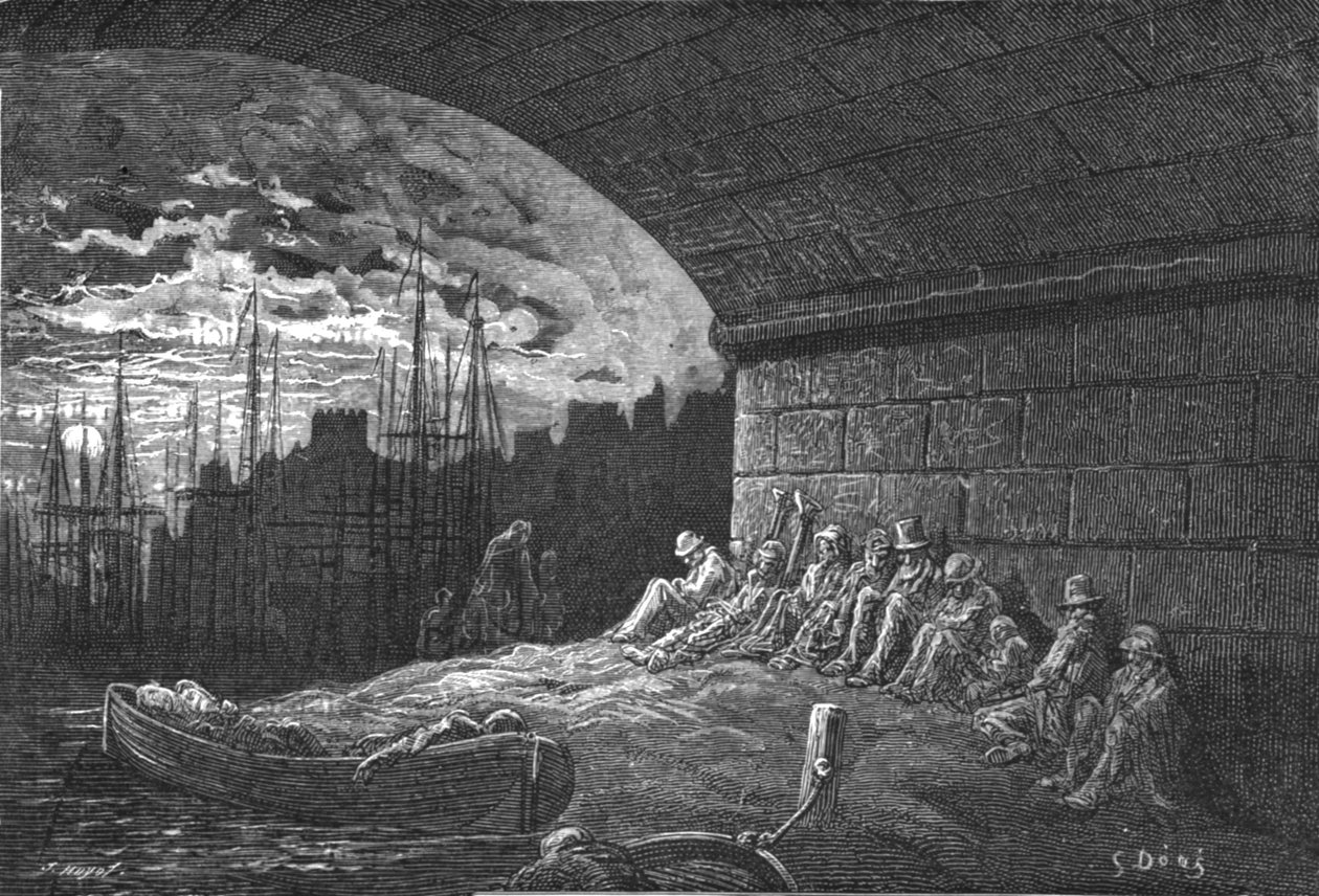 Sous les arches - Gustave Dore