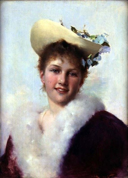 Le Chapeau de Pâques - Gustave Jacquet