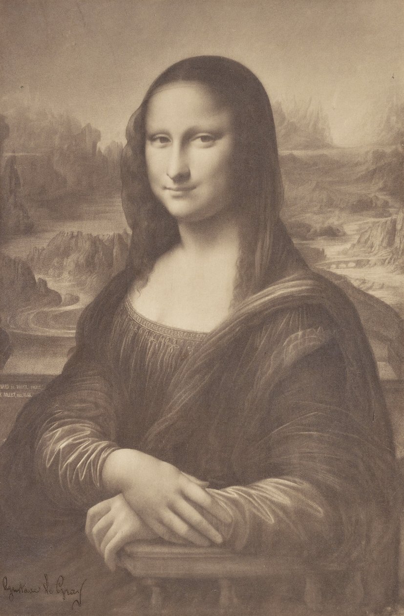 [Dessin de Millet de la Joconde] - Gustave Le Gray