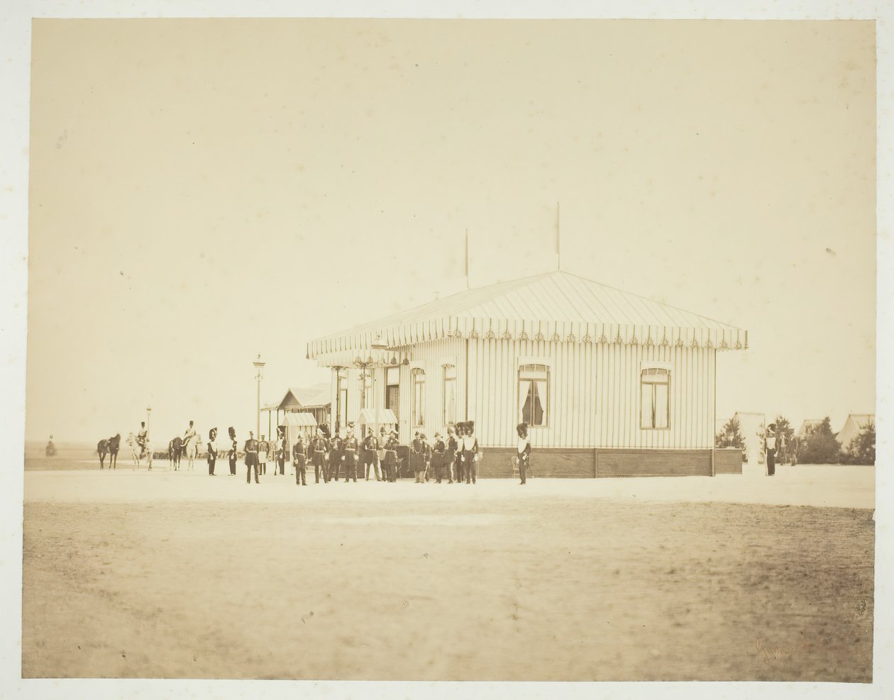 Sans titre [officiers et dignitaires] - Gustave Le Gray
